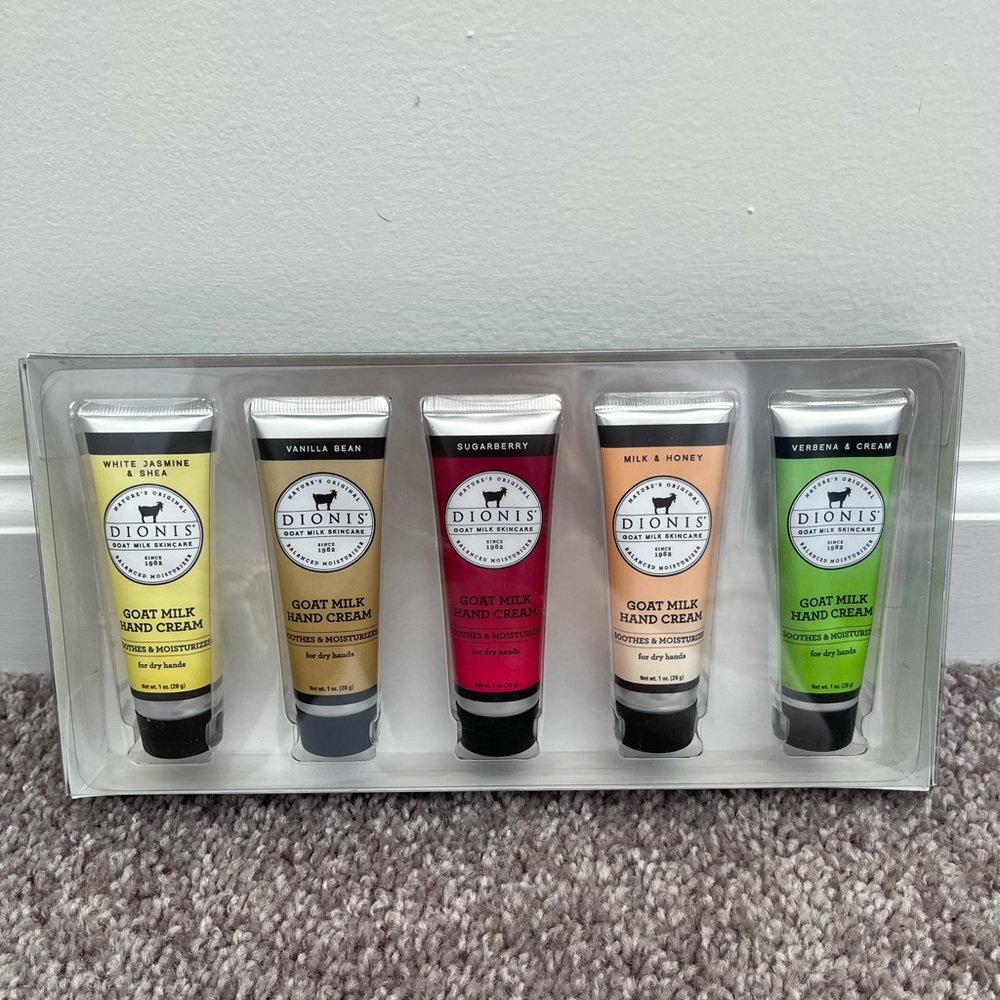 Dionis Goat Milk Skincare Hand Cream 5 pack